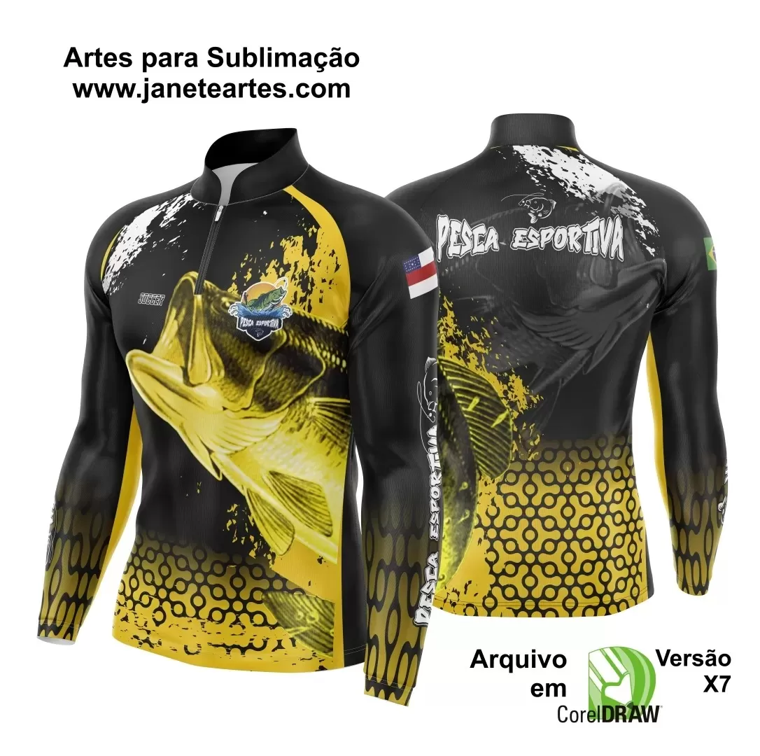 Arte Estampa - Camiseta de Pesca 2024 - 2025