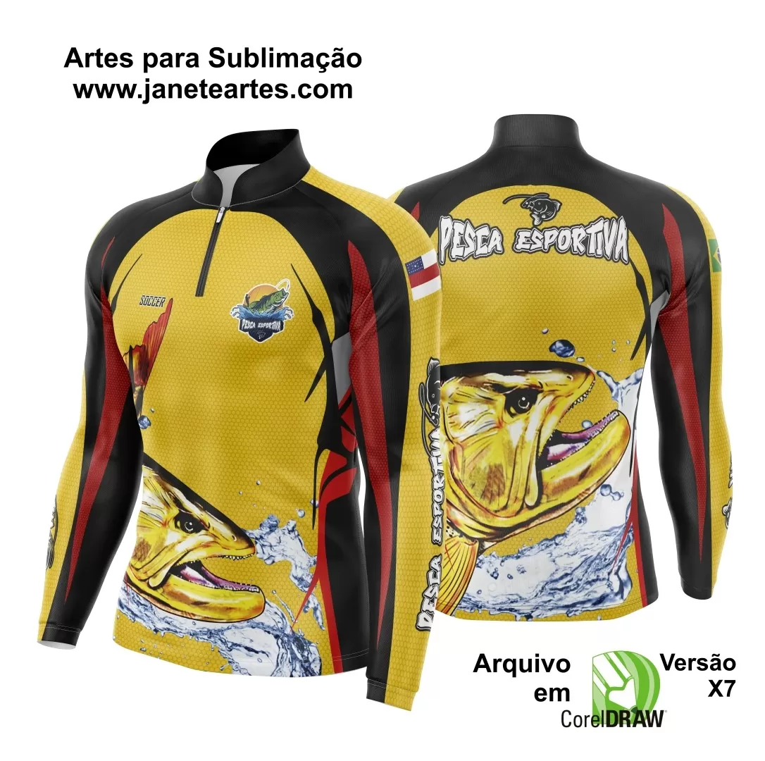 Arte Estampa - Camiseta de Pesca 2024 - 2025