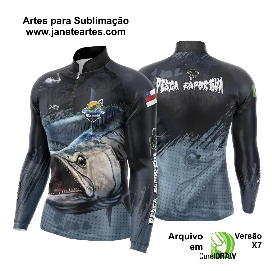 Arte Estampa - Camiseta de Pesca 2024 - 2025