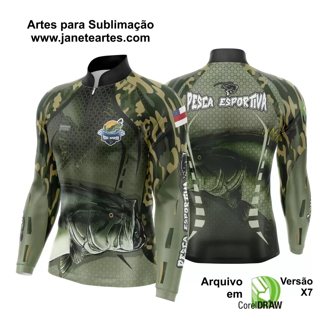 Arte Estampa - Camiseta de Pesca 2024 - 2025