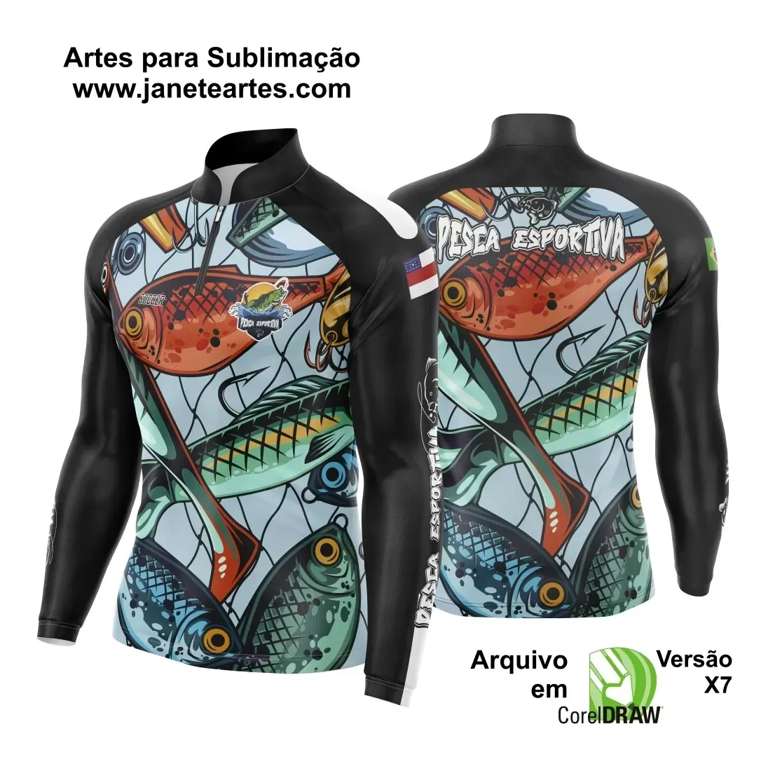 Arte Estampa - Camiseta de Pesca 2024 - 2025