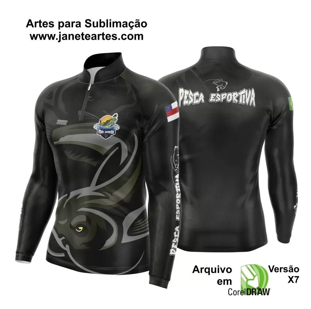 Arte Estampa - Camiseta de Pesca 2024 - 2025