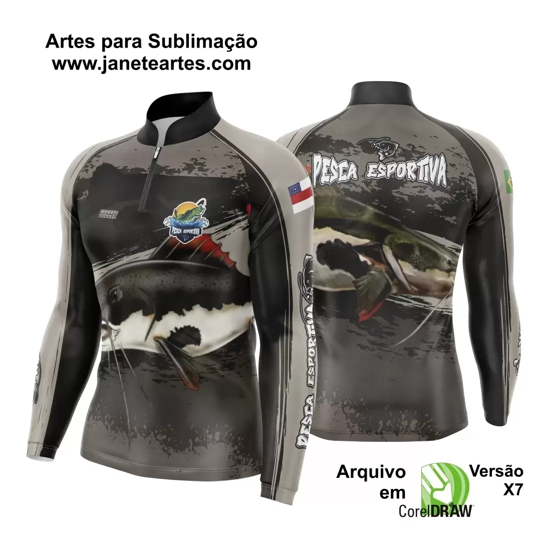 Arte Estampa - Camiseta de Pesca 2024 - 2025