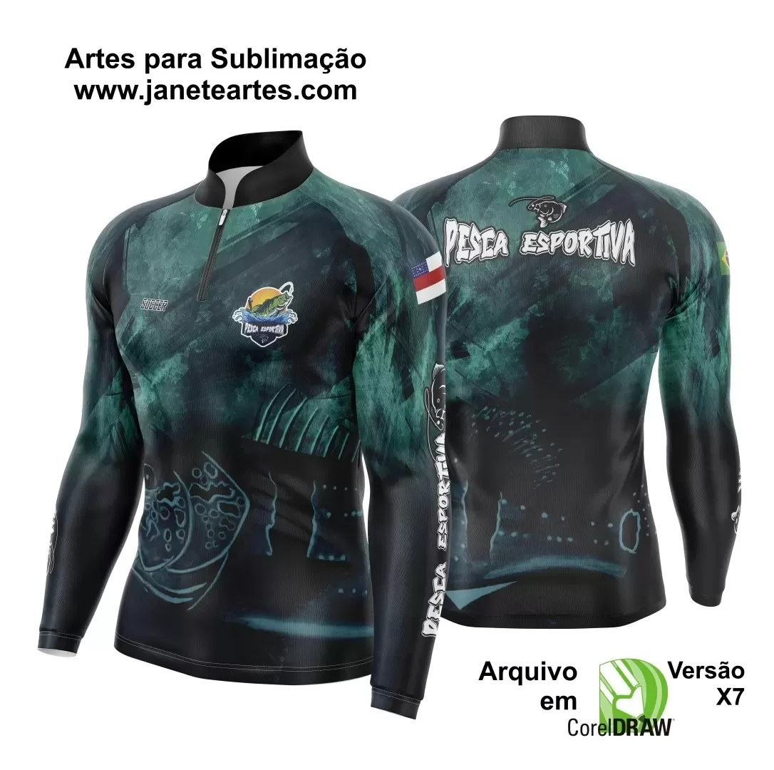 Arte Estampa - Camiseta de Pesca 2024 - 2025