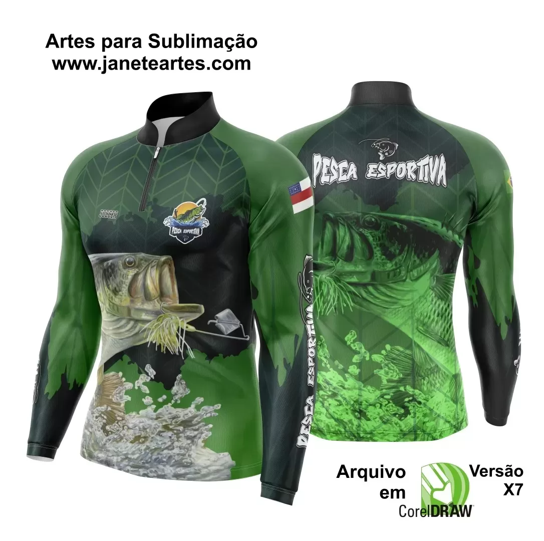 Arte Estampa - Camiseta de Pesca 2024 - 2025