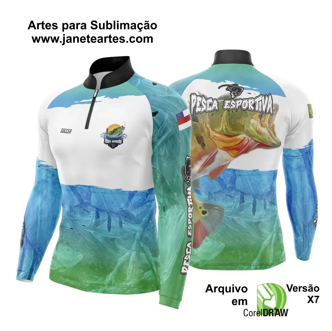 Arte Estampa - Camiseta de Pesca 2024 - 2025