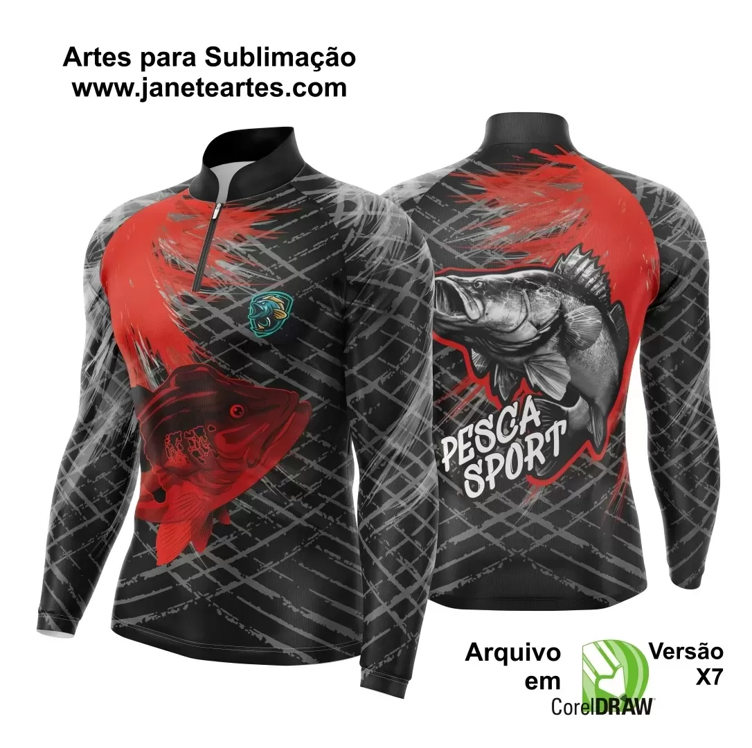 Arte Estampa - Camiseta de Pesca 2024 - 2025