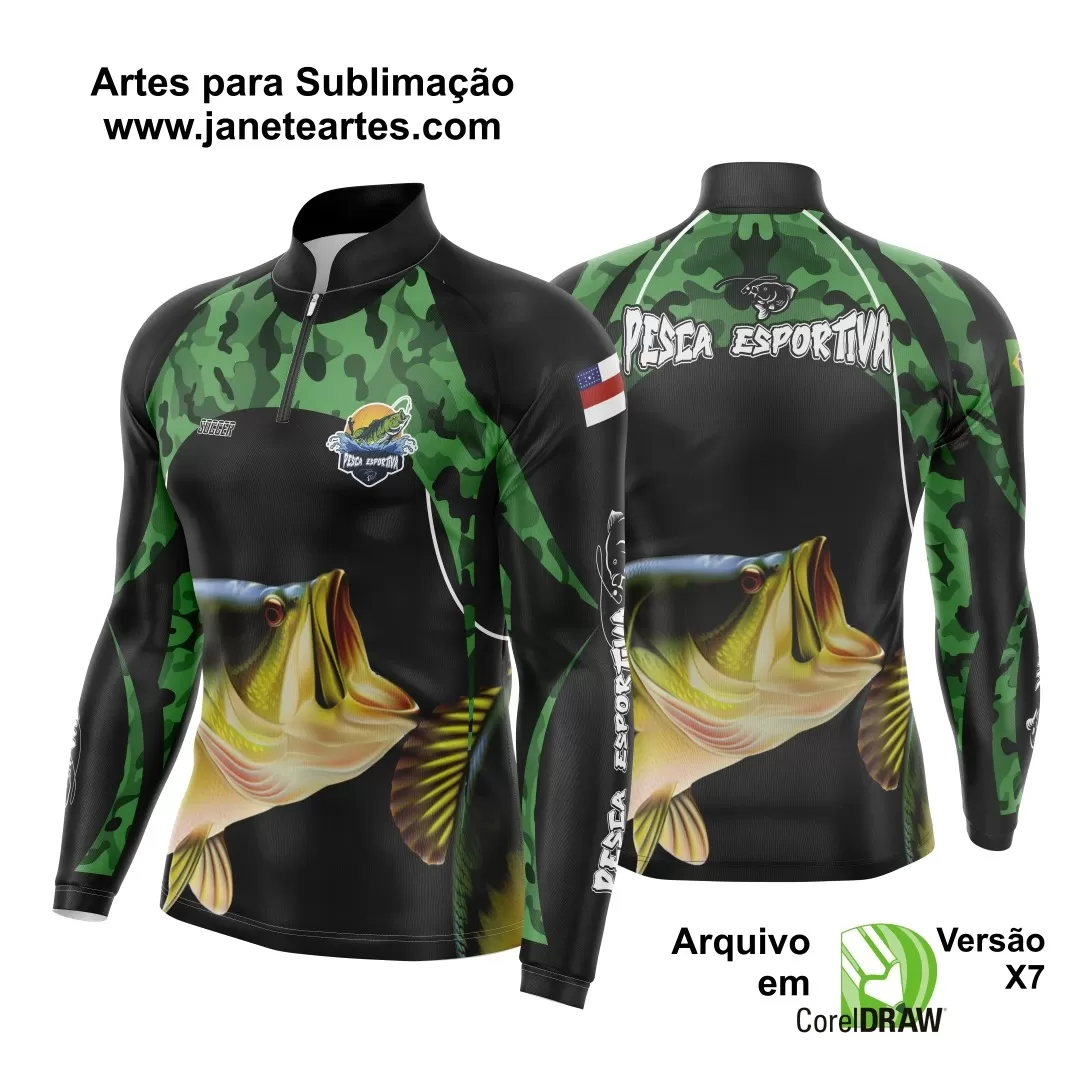 Arte Estampa - Camiseta de Pesca 2024 - 2025