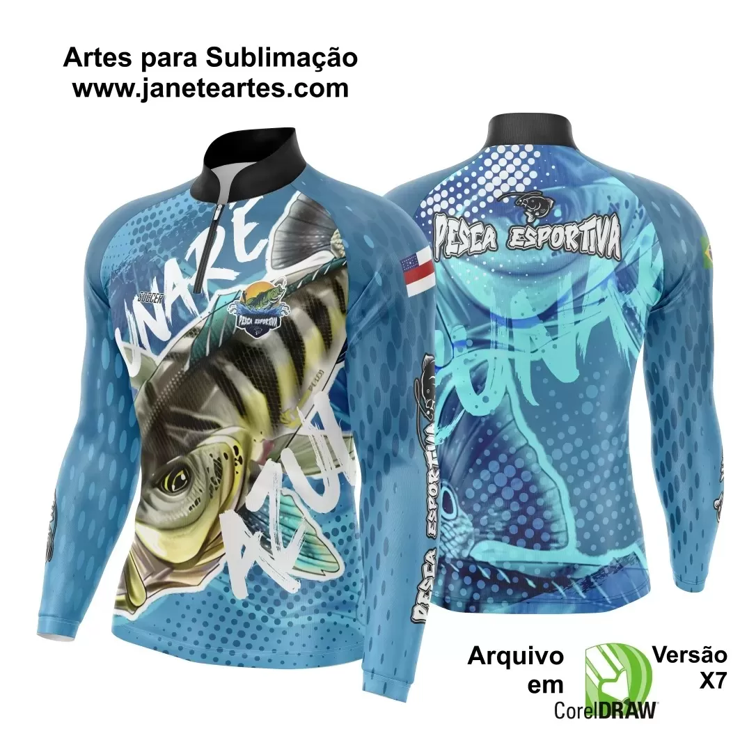 Arte Estampa - Camiseta de Pesca 2024 - 2025