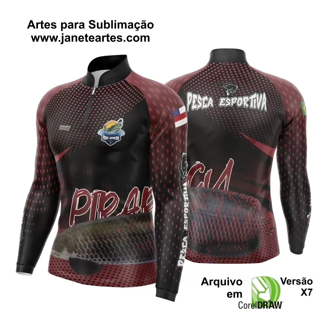 Arte Estampa - Camiseta de Pesca 2024 - 2025