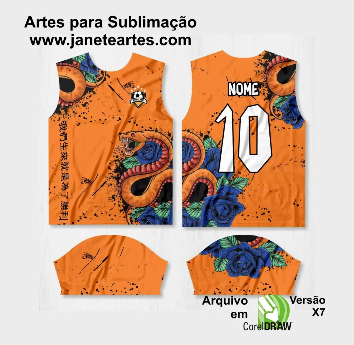 Arte Vetor Camisa Interclasse 2024