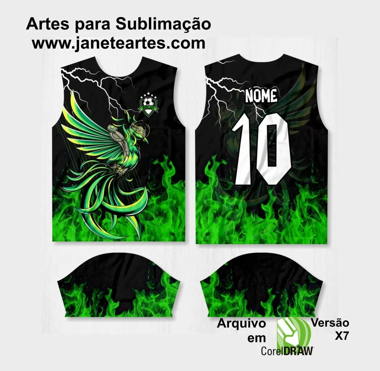 Arte Vetor Camisa Interclasse 2024