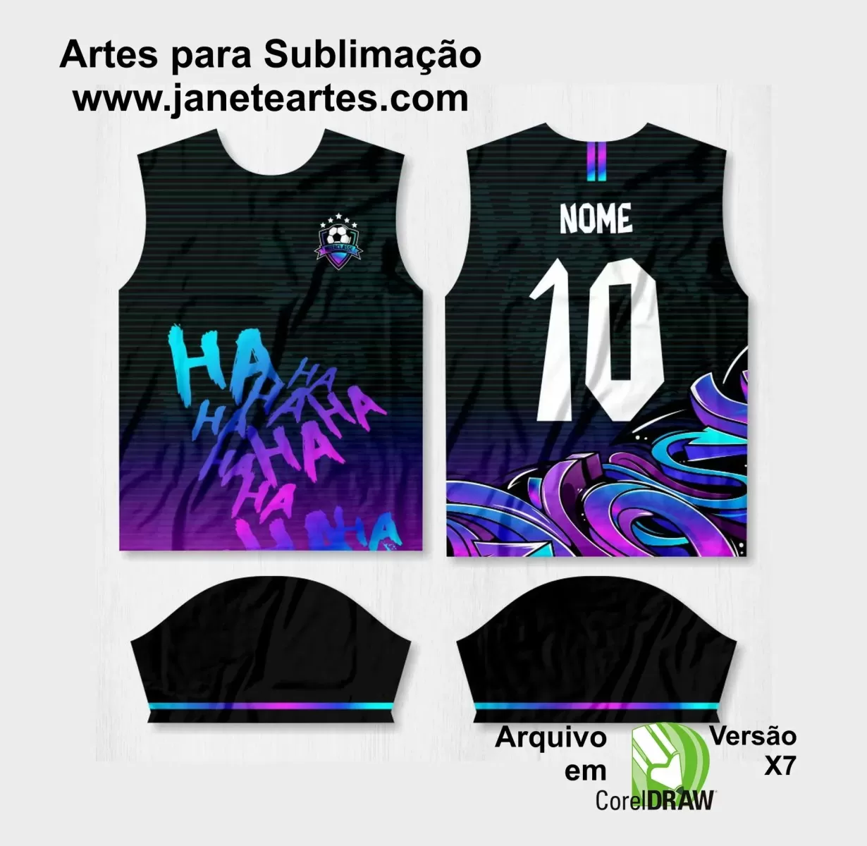 Arte Vetor Camisa Interclasse 2024