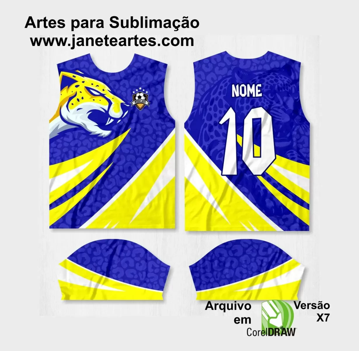 Arte Vetor Camisa Interclasse 2024