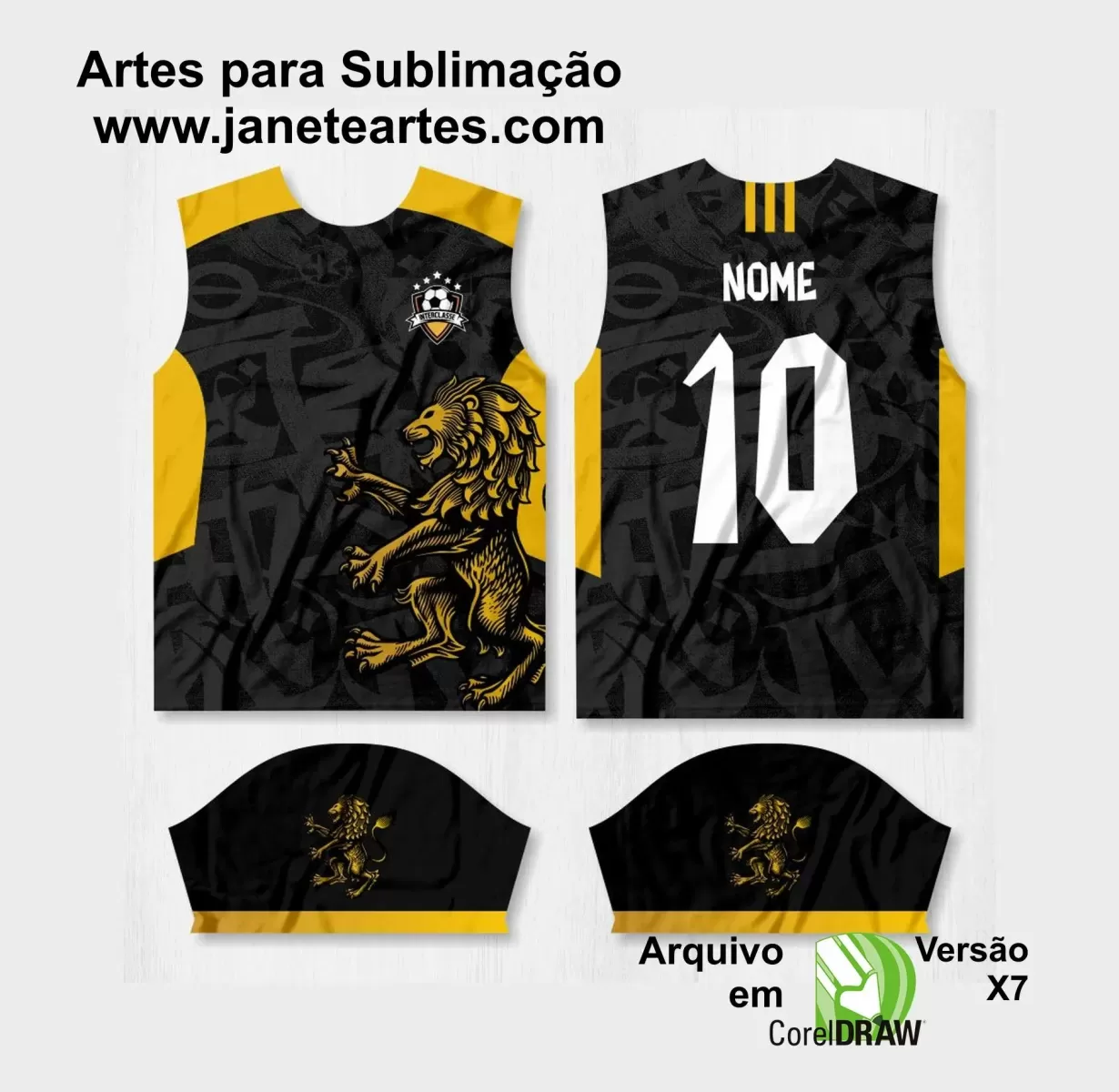 Arte Vetor Camisa Interclasse 2024