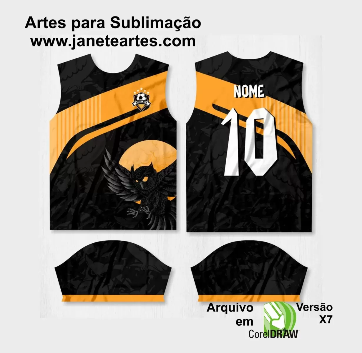 Arte Vetor Camisa Interclasse 2024