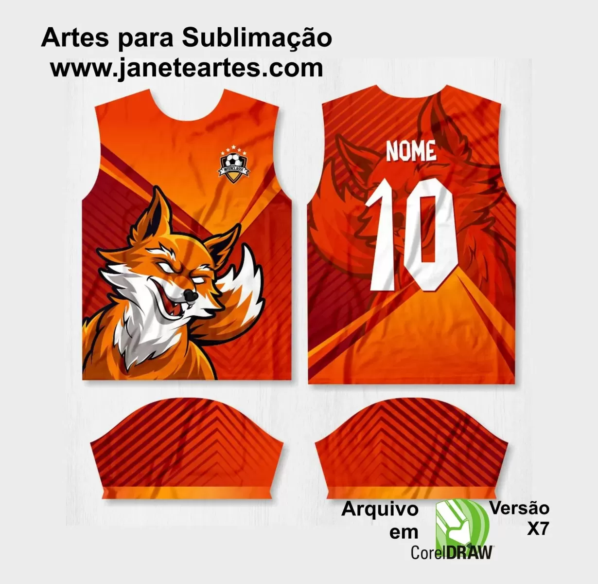 Arte Vetor Camisa Interclasse 2024