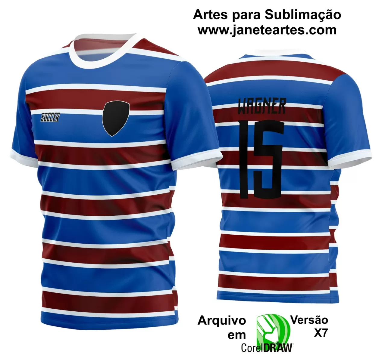 Arte Vetor Camisa - Interclasse 2024 - Jogos Internos 2024 - Time Amador - Futebol 2024