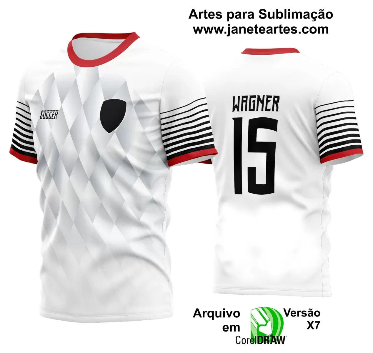 Arte Vetor Camisa - Interclasse 2024 - Jogos Internos 2024 - Time Amador - Futebol 2024