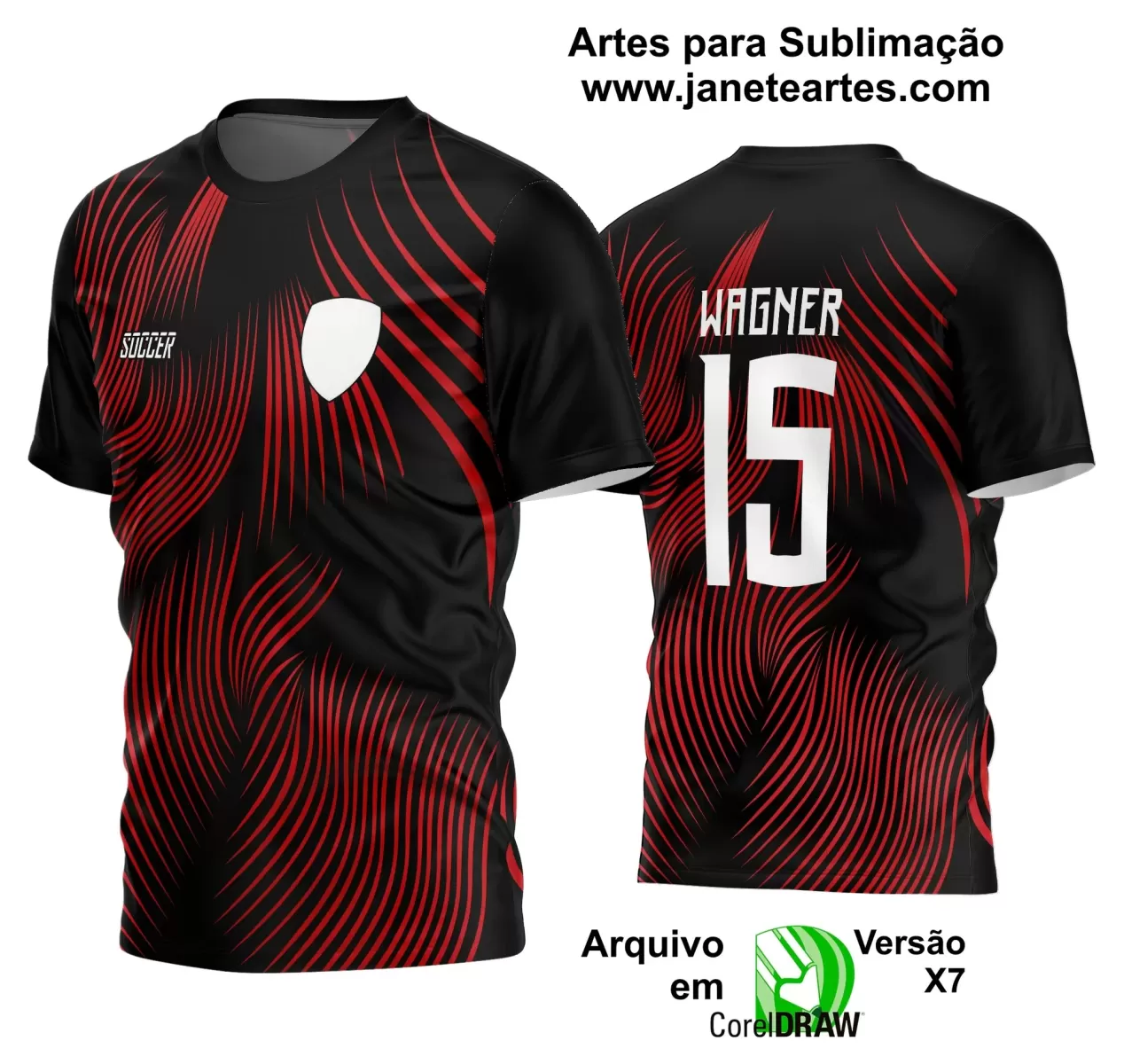 Arte Vetor Camisa - Interclasse 2024 - Jogos Internos 2024 - Time Amador - Futebol 2024 - 2025