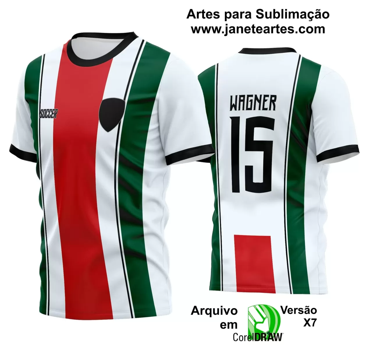 Arte Vetor Camisa - Interclasse 2024 - Jogos Internos 2024 - Time Amador - Futebol 2024 - 2025