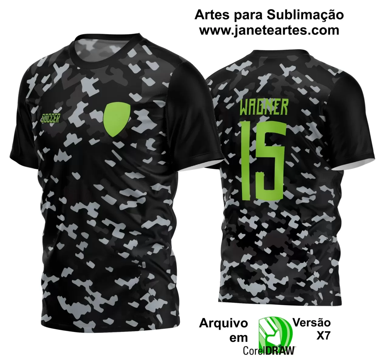 Arte Vetor Camisa - Interclasse 2024 - Jogos Internos 2024 - Time Amador - Futebol 2024 - 2025