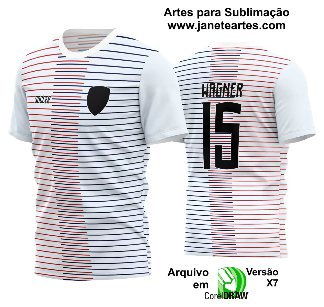 Arte Vetor Camisa - Interclasse 2024 - Jogos Internos 2024 - Time Amador - Futebol 2024 - 2025