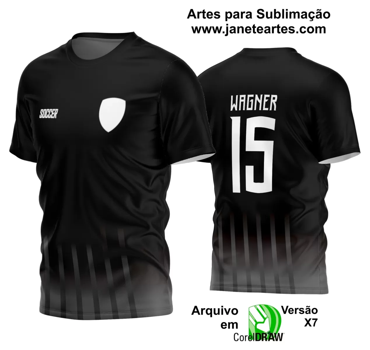 Arte Vetor Camisa - Interclasse 2024 - Jogos Internos 2024 - Time Amador - Futebol 2024 - 2025