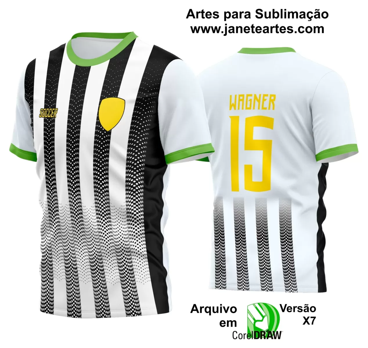 Arte Vetor Camisa - Interclasse 2024 - Jogos Internos 2024 - Time Amador - Futebol 2024 - 2025