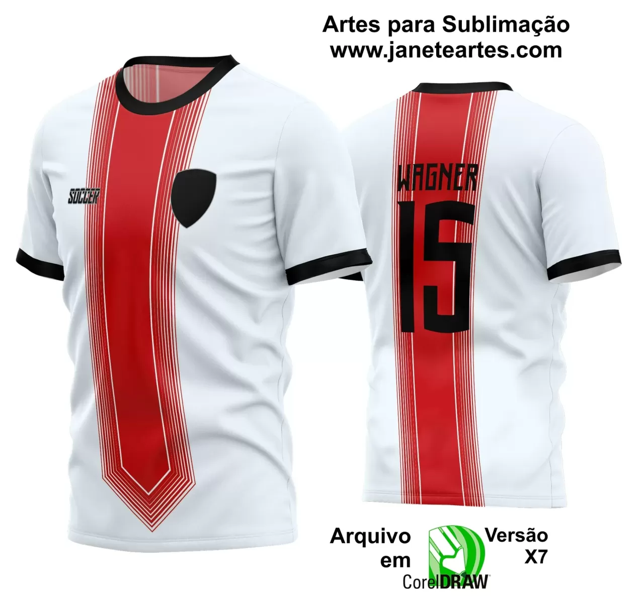 Arte Vetor Camisa - Interclasse 2024 - Jogos Internos 2024 - Time Amador - Futebol 2024