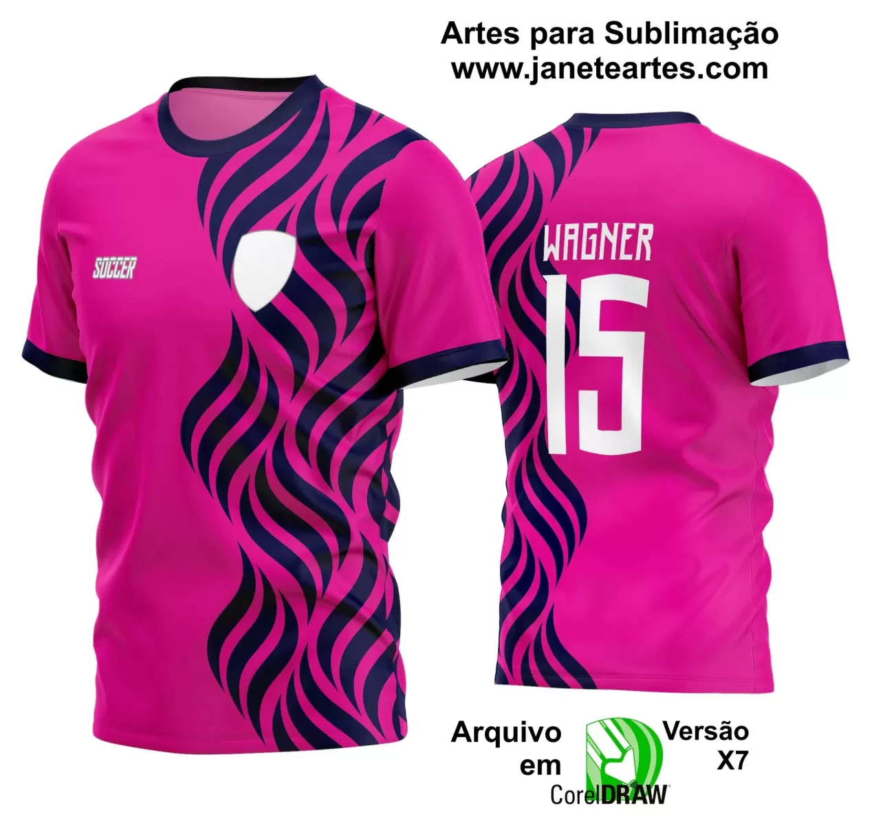 Arte Vetor Camisa - Interclasse 2024 - Jogos Internos 2024 - Time Amador - Futebol 2024