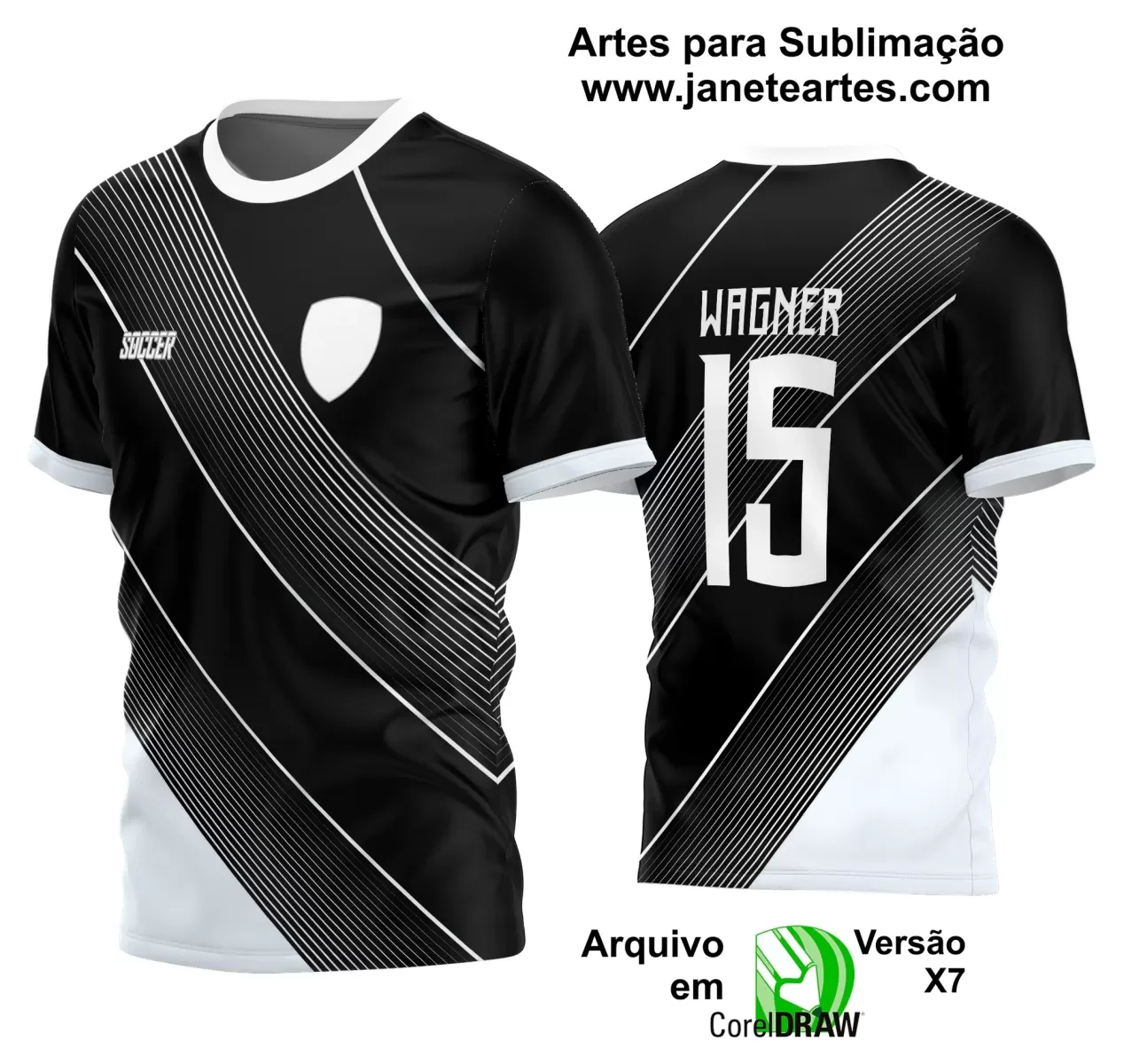 Arte Vetor Camisa - Interclasse 2024 - Jogos Internos 2024 - Time Amador - Futebol 2024