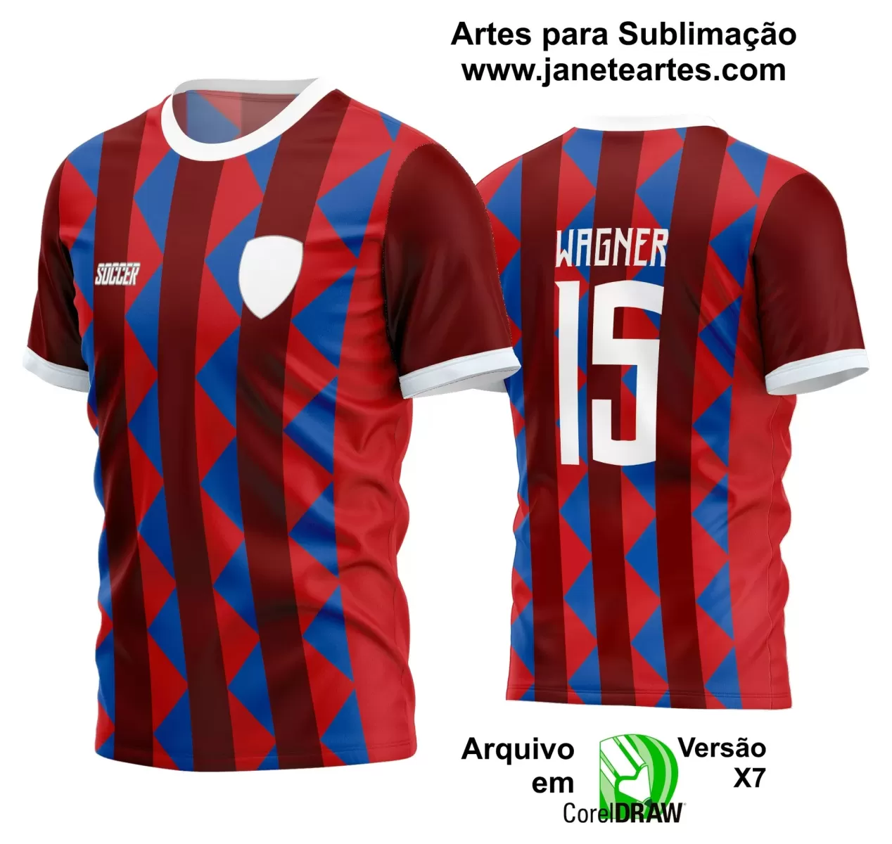 Arte Vetor Camisa - Interclasse 2024 - Jogos Internos 2024 - Time Amador - Futebol 2024