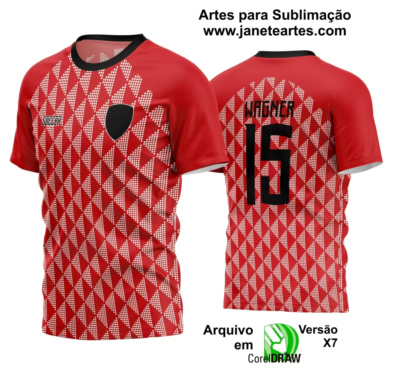 Arte Vetor Camisa - Interclasse 2024 - Jogos Internos 2024 - Time Amador - Futebol 2024