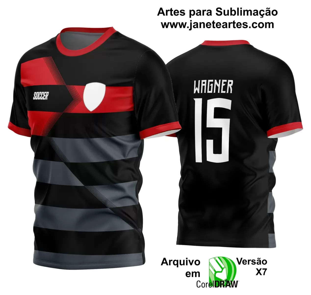 Arte Vetor Camisa - Interclasse 2024 - Jogos Internos 2024 - Time Amador - Futebol 2024