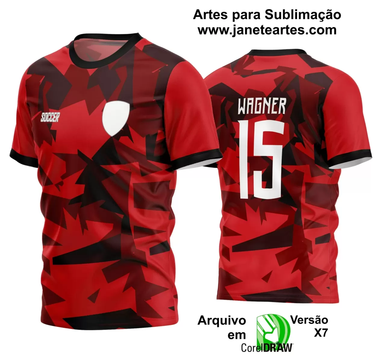 Arte Vetor Camisa - Interclasse 2024 - Jogos Internos 2024 - Time Amador - Futebol 2024