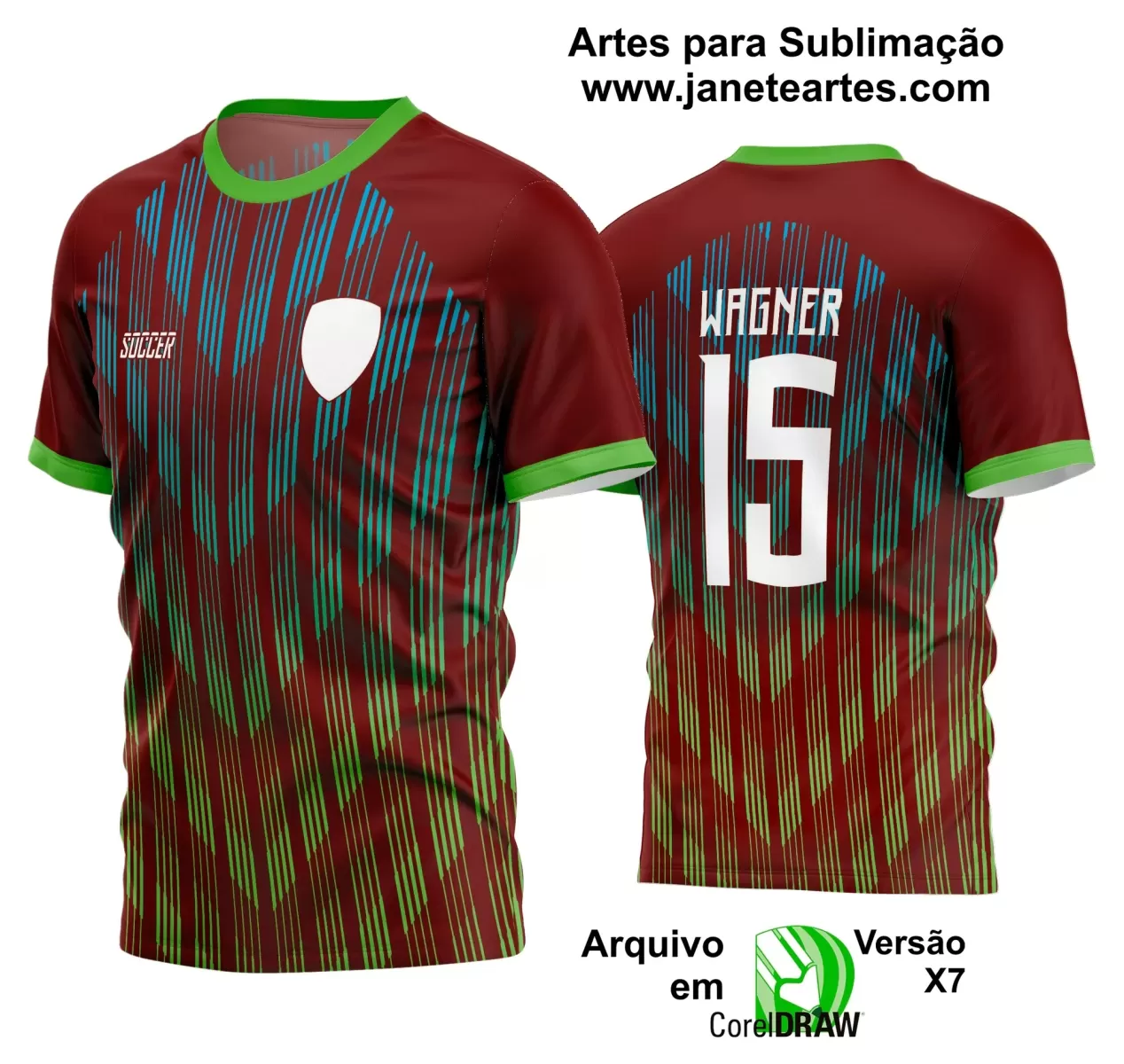 Arte Vetor Camisa - Interclasse 2024 - Jogos Internos 2024 - Time Amador - Futebol 2024