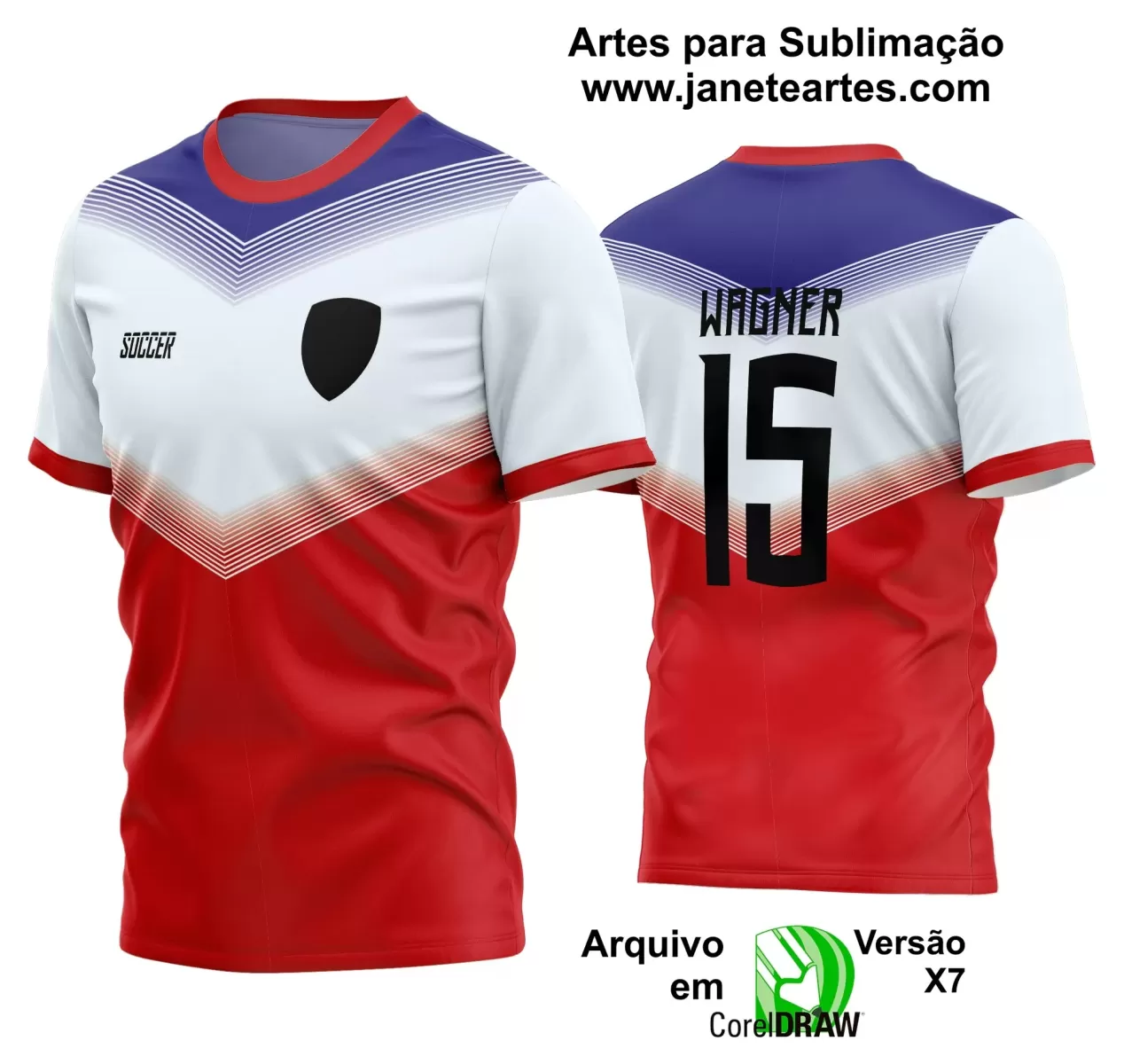 Arte Vetor Camisa - Interclasse 2024 - Jogos Internos 2024 - Time Amador - Futebol 2024