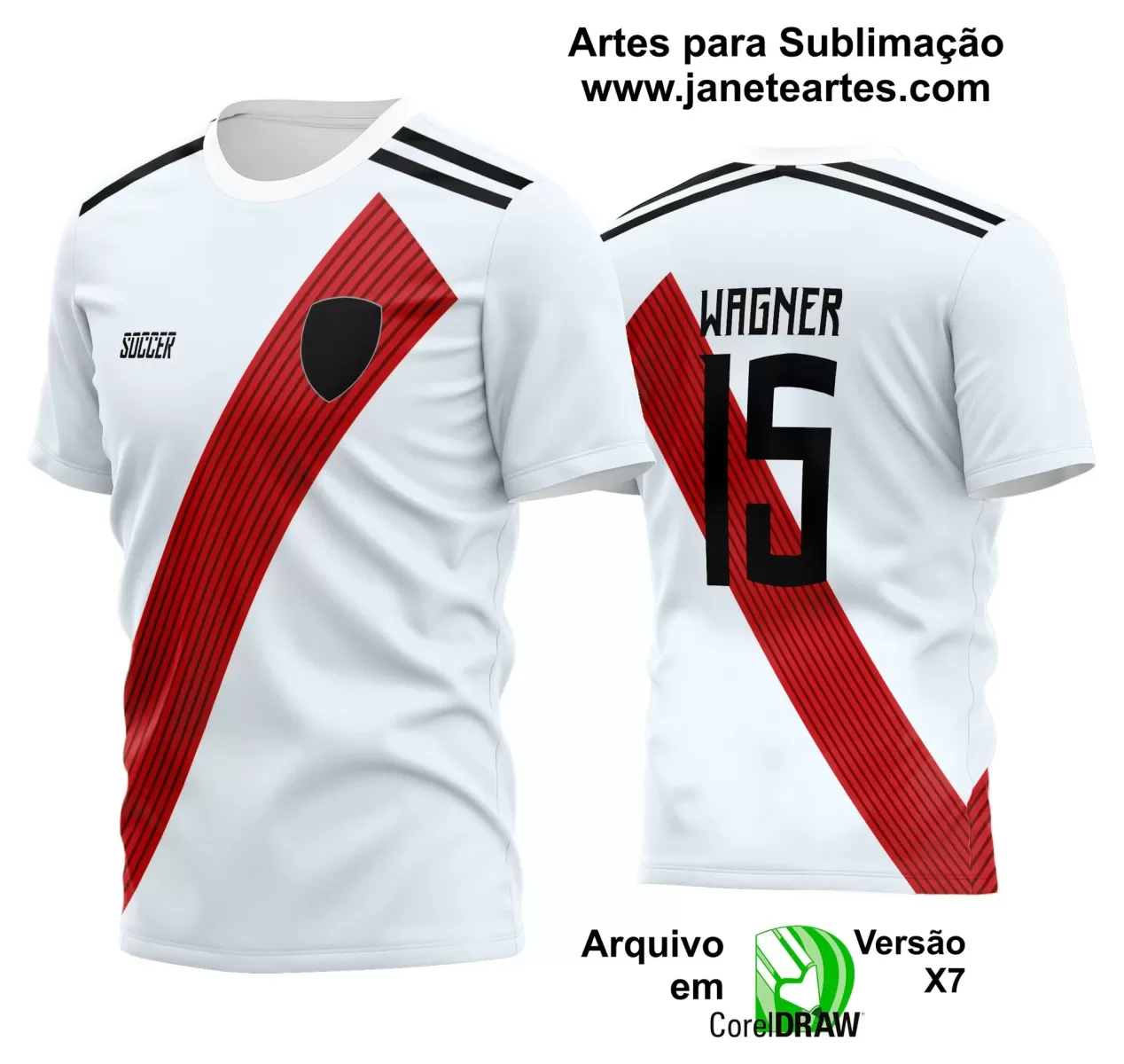 Arte Vetor Camisa - Interclasse 2024 - Jogos Internos 2024 - Time Amador - Futebol