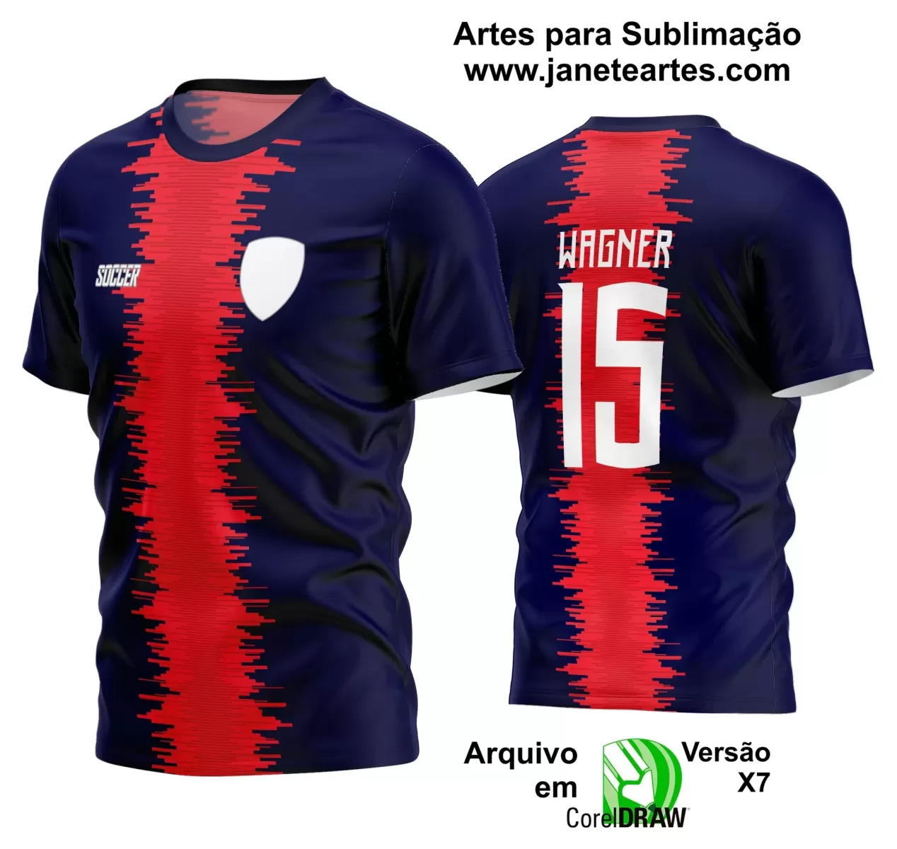 Arte Vetor Camisa - Interclasse 2024 - Jogos Internos 2024 - Time Amador - Futebol
