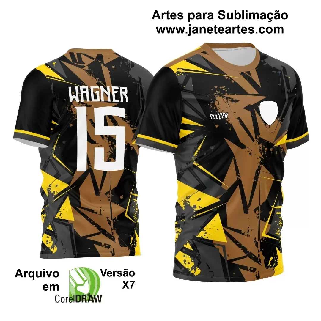 Arte Vetor Camisa - Interclasse 2024 - Jogos Internos 2024 - Time Amador - Futebol