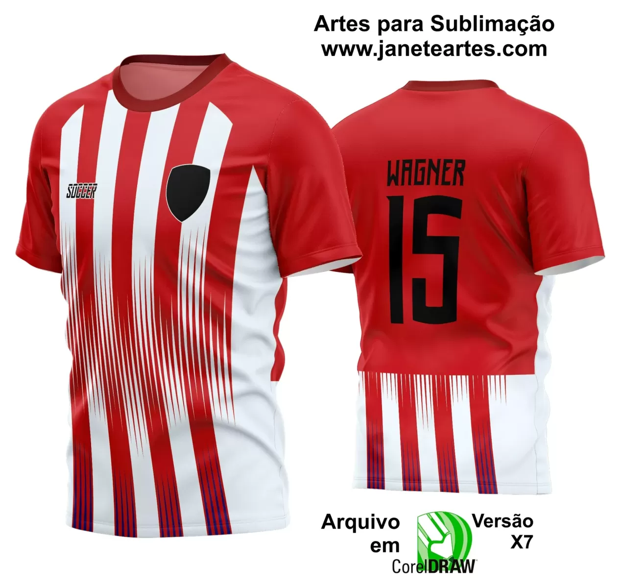 Arte Vetor Camisa - Interclasse 2024 - Jogos Internos 2024 - Time Amador - Futebol