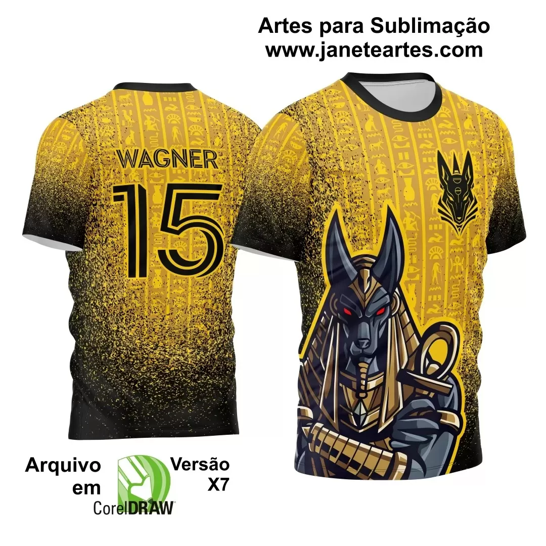 Arte Vetor - Camisa de Interclasse - Anúbis - 2024 - 2025