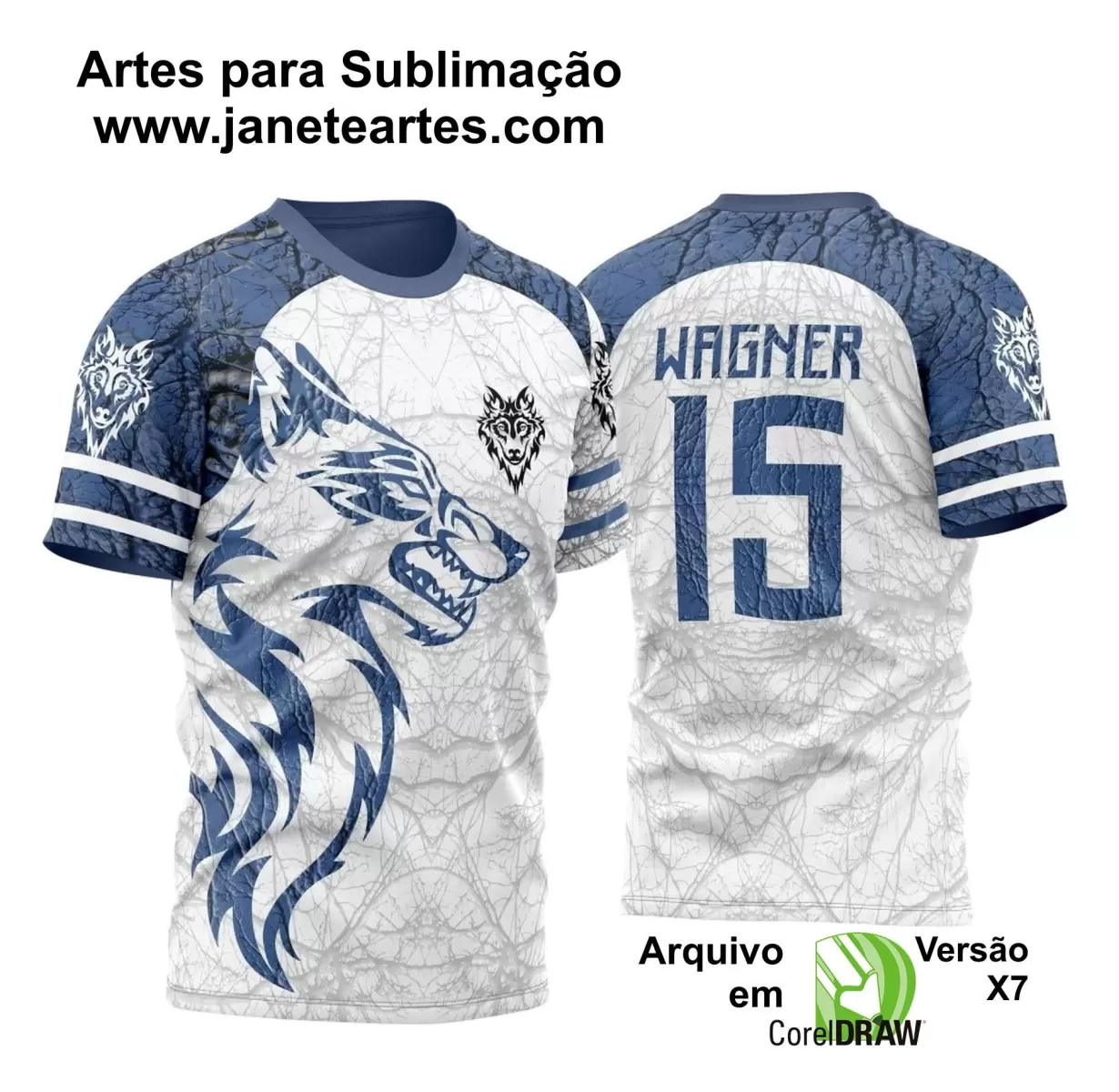 Arte Vetor - Camisa de Interclasse Lobo - 2024-2025