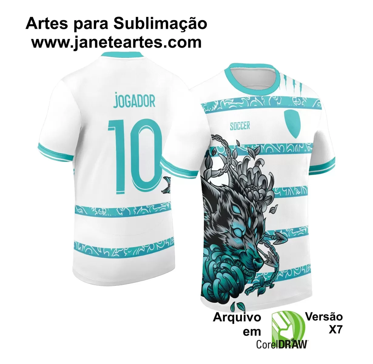 Arte Vetor - Camisa de Interclasse Lobo - 2024-2025