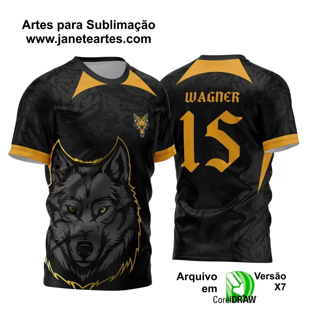 Arte Vetor - Camisa de Interclasse Lobo - 2024-2025