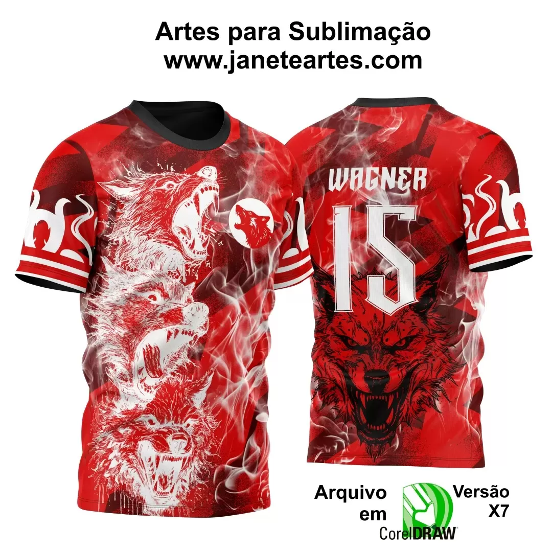 Arte Vetor - Camisa de Interclasse Lobo - 2024-2025