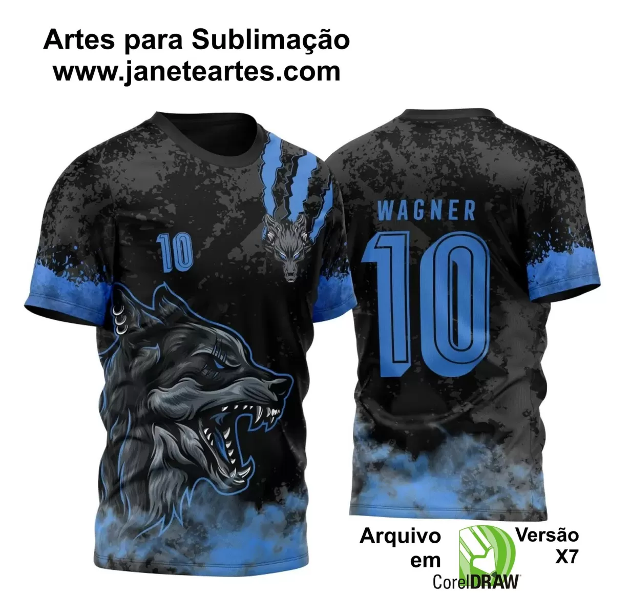 Arte Vetor - Camisa de Interclasse Lobo - 2024-2025