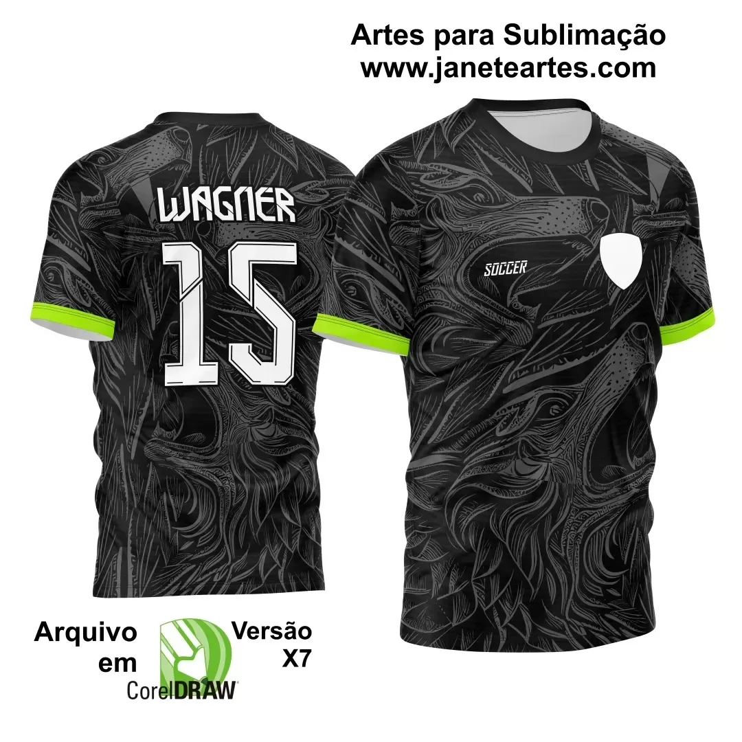 Arte Vetor - Camisa de Interclasse Lobo - 2024-2025