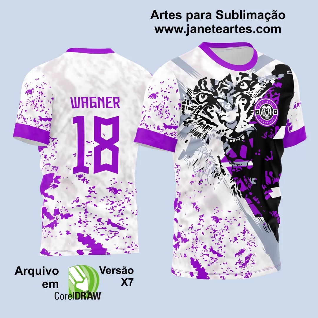 Arte Vetor - Camisa de Interclasse - Tigre - 2024 - 2025